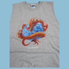 Vintage Planet Hollywood Orlando Dragon Tanktop Shirt - XL - NFF Vintage
