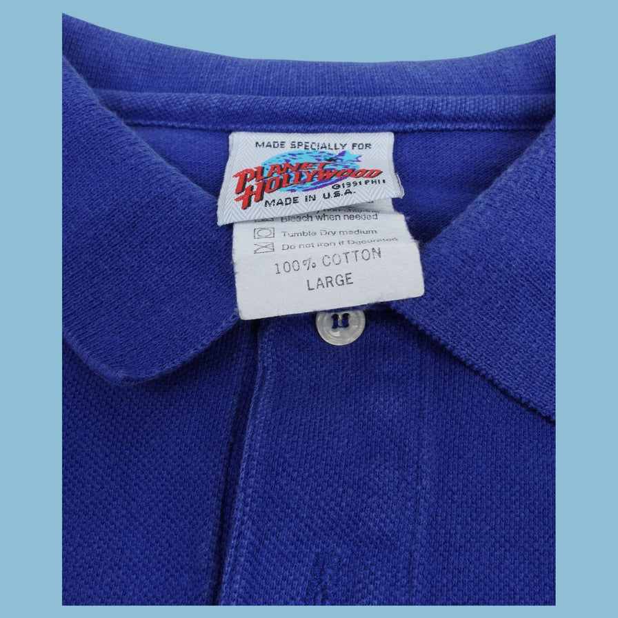 Vintage Planet Hollywood Poloshirt - L - NFF Vintage