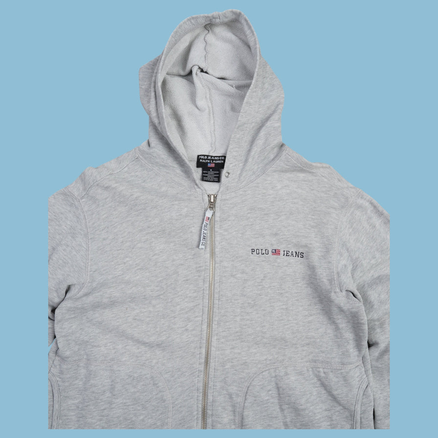 Vintage Polo Jeans Co. Ralph Lauren Zip Hoodie - S - NFF Vintage