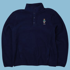 Pull zippé en polaire Vintage Polo Ralph Lauren Ours - XS