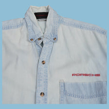 Vintage 90s Porsche Jeanshemd - S - NFF Vintage