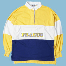 Vintage Prezzia 90s France Rugby Longsleeve - M
