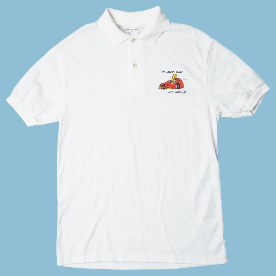 Vintage Print-Ons The Simpsons Poloshirt - M