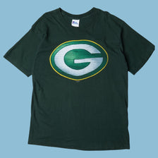 Vintage Pro Player 90s Green Bay Packers NFL T-Shirt - L