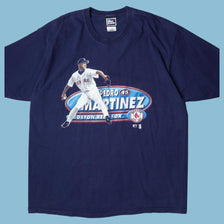 Vintage Pro Player 90s Pedro Martinez Boston Red Sox T-Shirt - XL