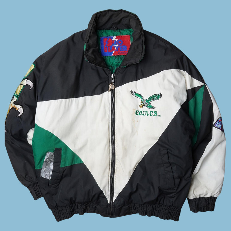 Veste NFL Vintage Pro Player Années 90 Philadelphia Eagles - L