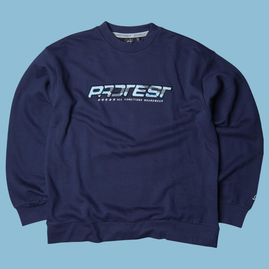 Vintage Protest 2000s All Conditions Boardwear Sweater - L