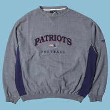 Vintage Puma 2000s Patriots Football Sweater - XL