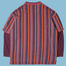 Vintage Puma 90s Striped Longsleeve - XL