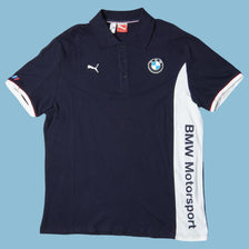 Vintage Puma BMW Motorsport Polo T-Shirt - L
