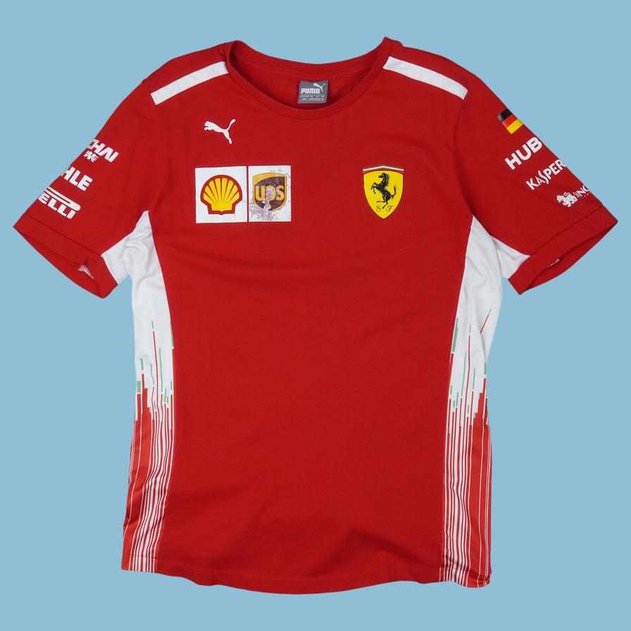 Vintage Puma Scuderia Ferrari F1 Motorsport T-Shirt- M
