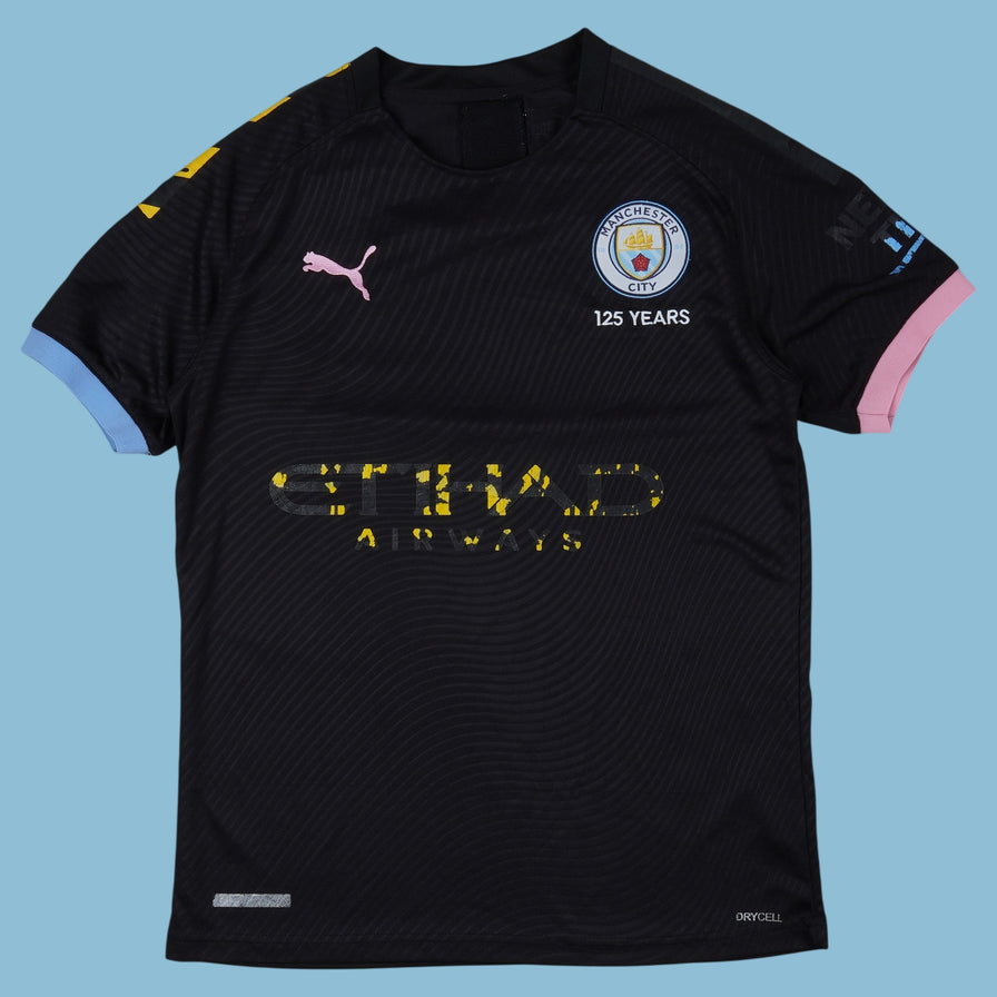 Vintage Puma Manchester City Trikot T-Shirt - M