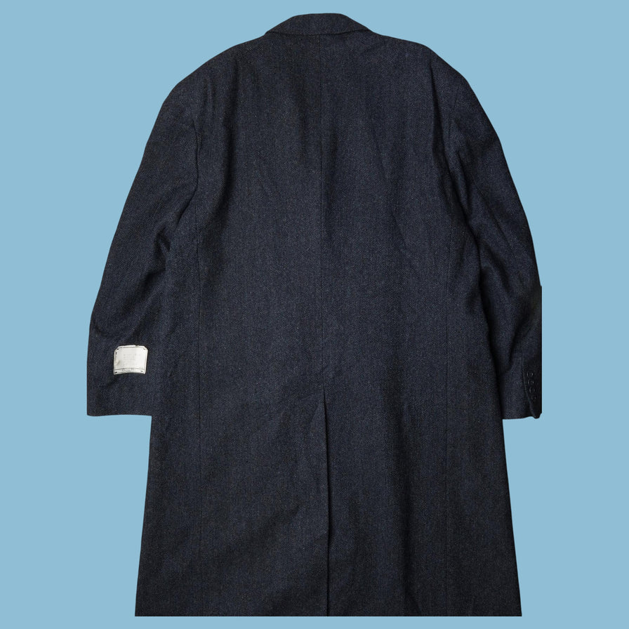 Vintage Christian Dior Pure Wool Double Breasted Mantel - L