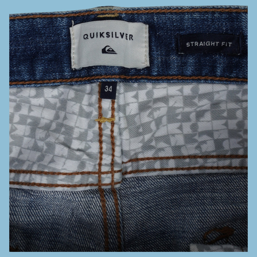 Vintage Quicksilver Jeans Hose - M - NFF Vintage