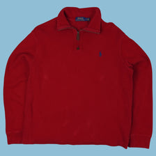 Pull zippé vintage Ralph Lauren - M