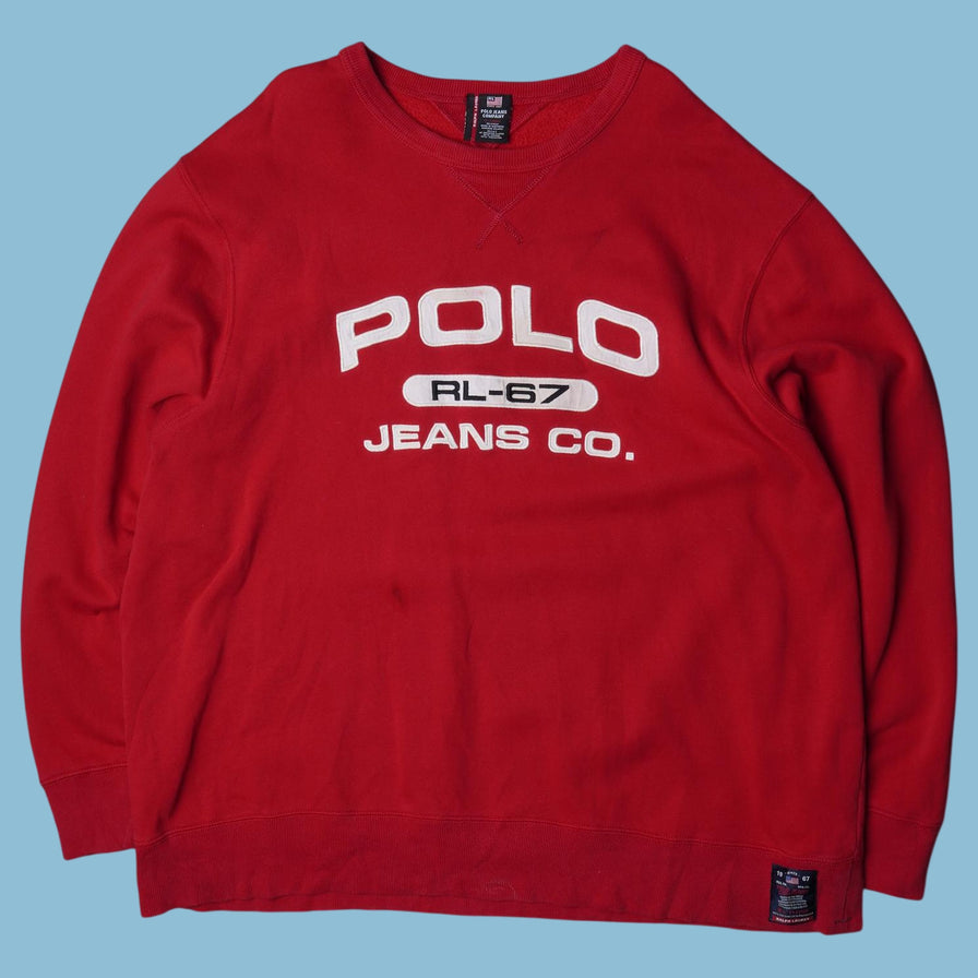 Vintage Ralph Lauren 90s Polo Jeans Co. Sweater - XL