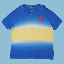 Polo Vintage Ralph Lauren Big Pony délavé - XL