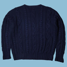 Vintage Ralph Lauren Cable Knit Pullover - L