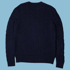 Vintage Ralph Lauren Cable Knit Pullover - XS