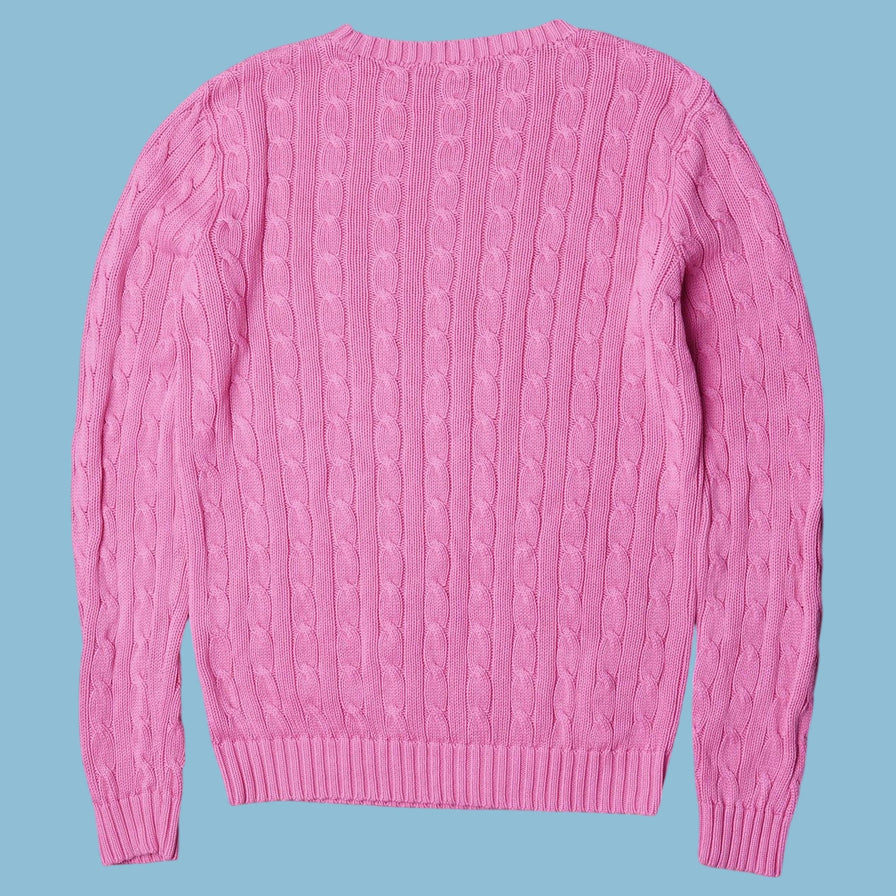 Vintage Ralph Lauren Cable Knit Sweater - S