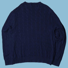 Vintage Ralph Lauren Cable Knit Sweater - XL