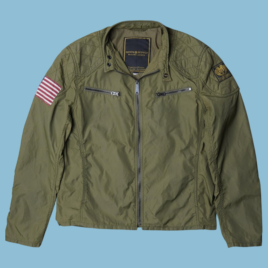 Vintage Ralph Lauren Denim & Supply Military Jacke - L