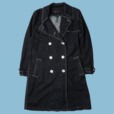 Vintage Ralph Lauren Denim Trench Coat - M