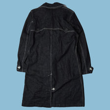 Vintage Ralph Lauren Denim Trench Coat - M