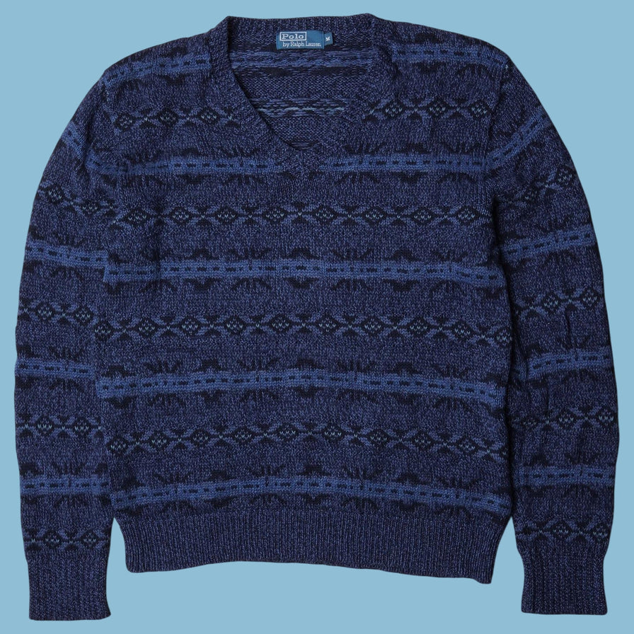 Vintage Ralph Lauren Fair Isle Pullover - M