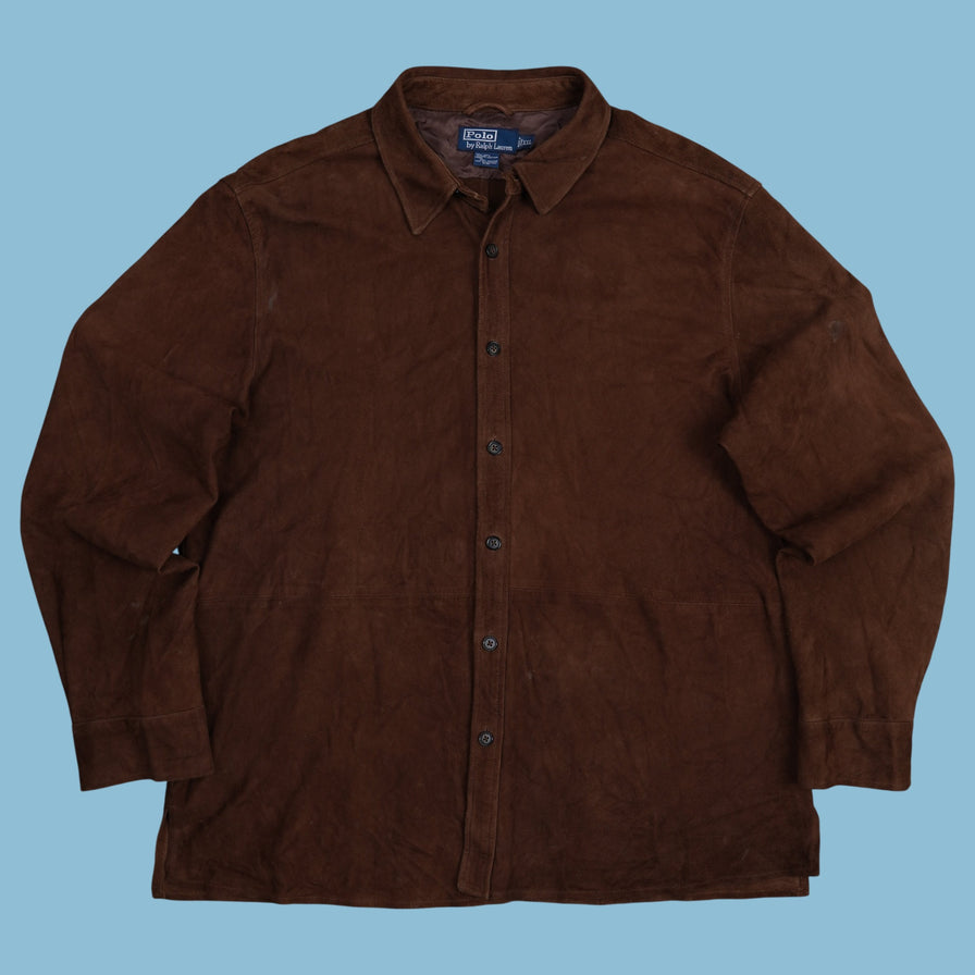 Vintage Ralph Lauren Wildlederhemd - 2XL - NFF Vintage