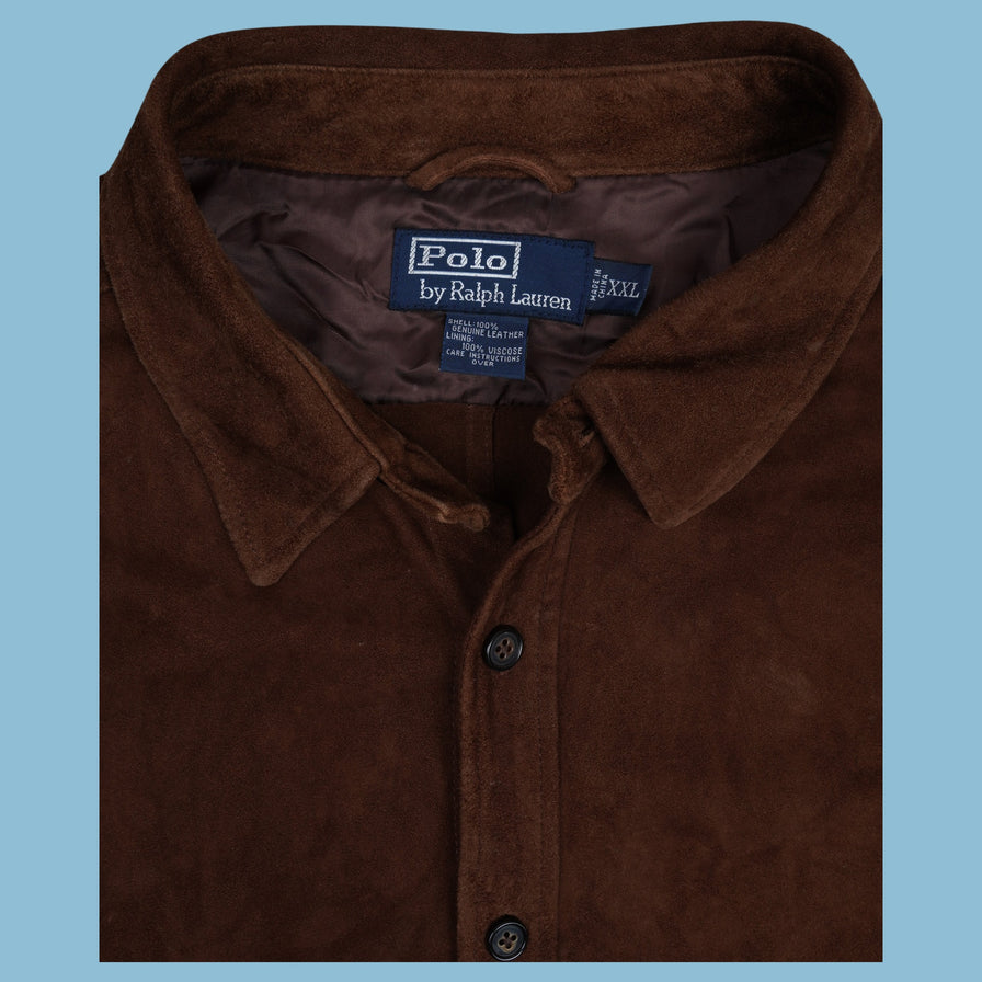 Vintage Ralph Lauren Wildlederhemd - 2XL - NFF Vintage