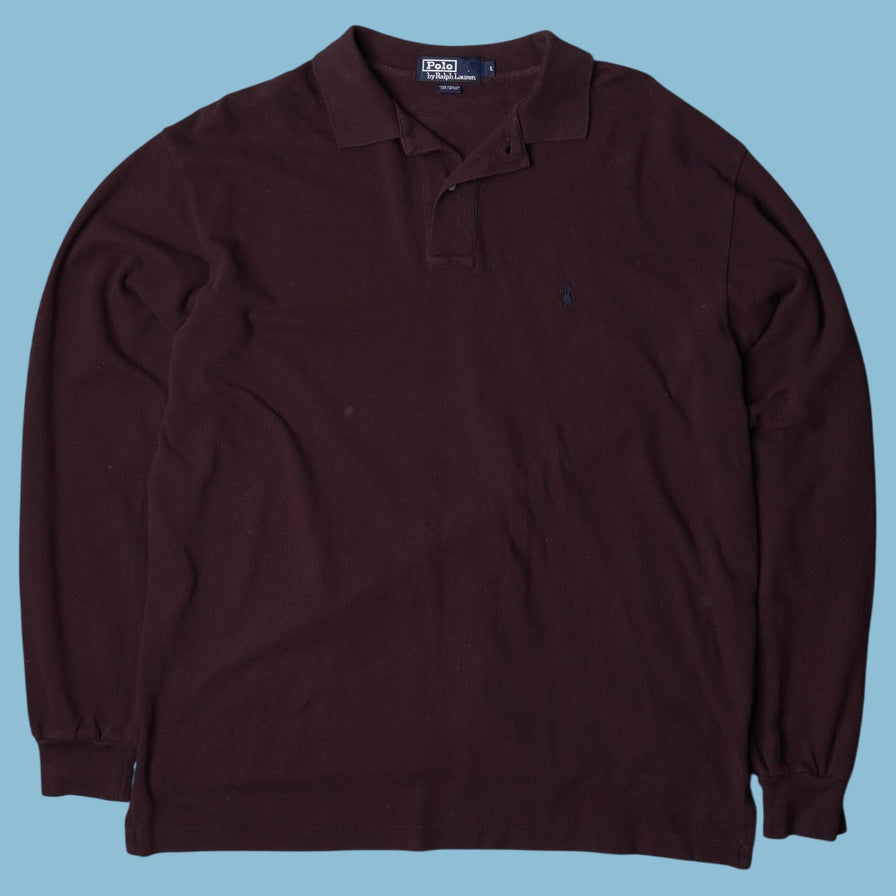 Vintage Ralph Lauren Longsleeve Polo - L