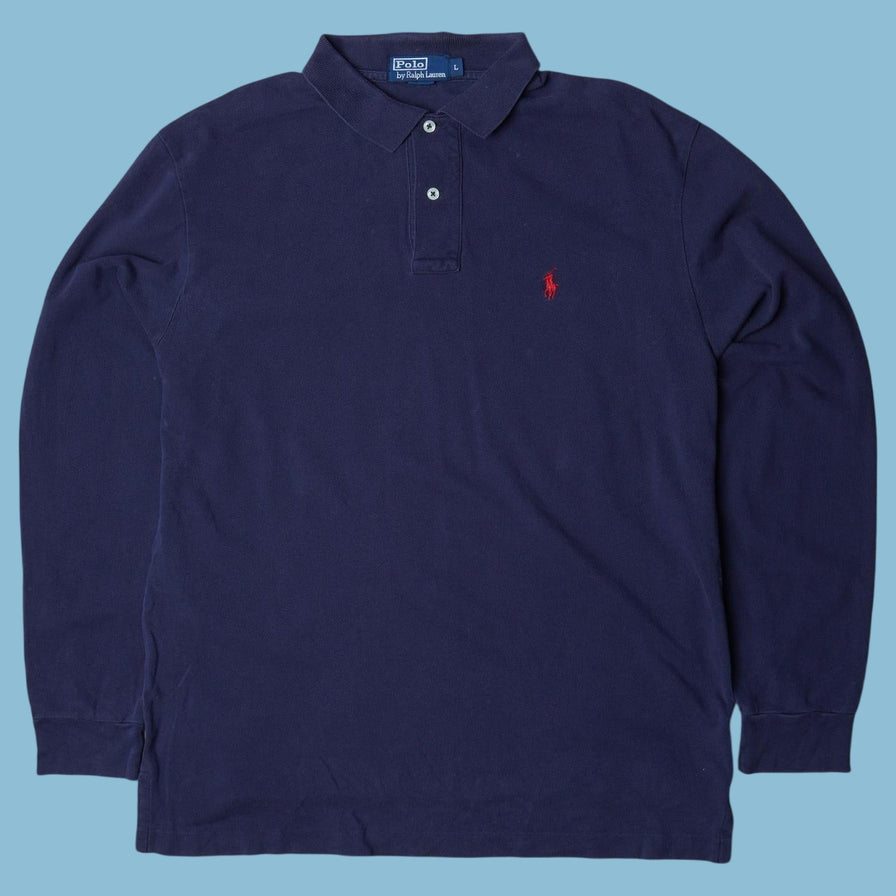 Vintage Ralph Lauren Longsleeve Polo - L