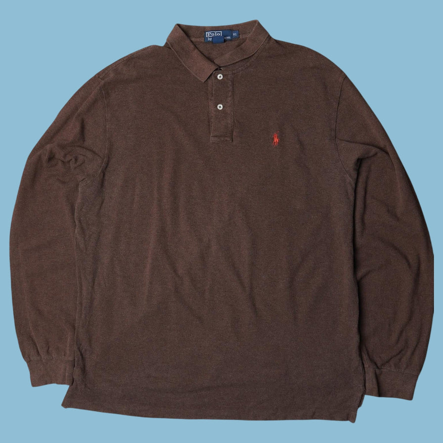 Vintage Ralph Lauren Longsleeve Polo - XL