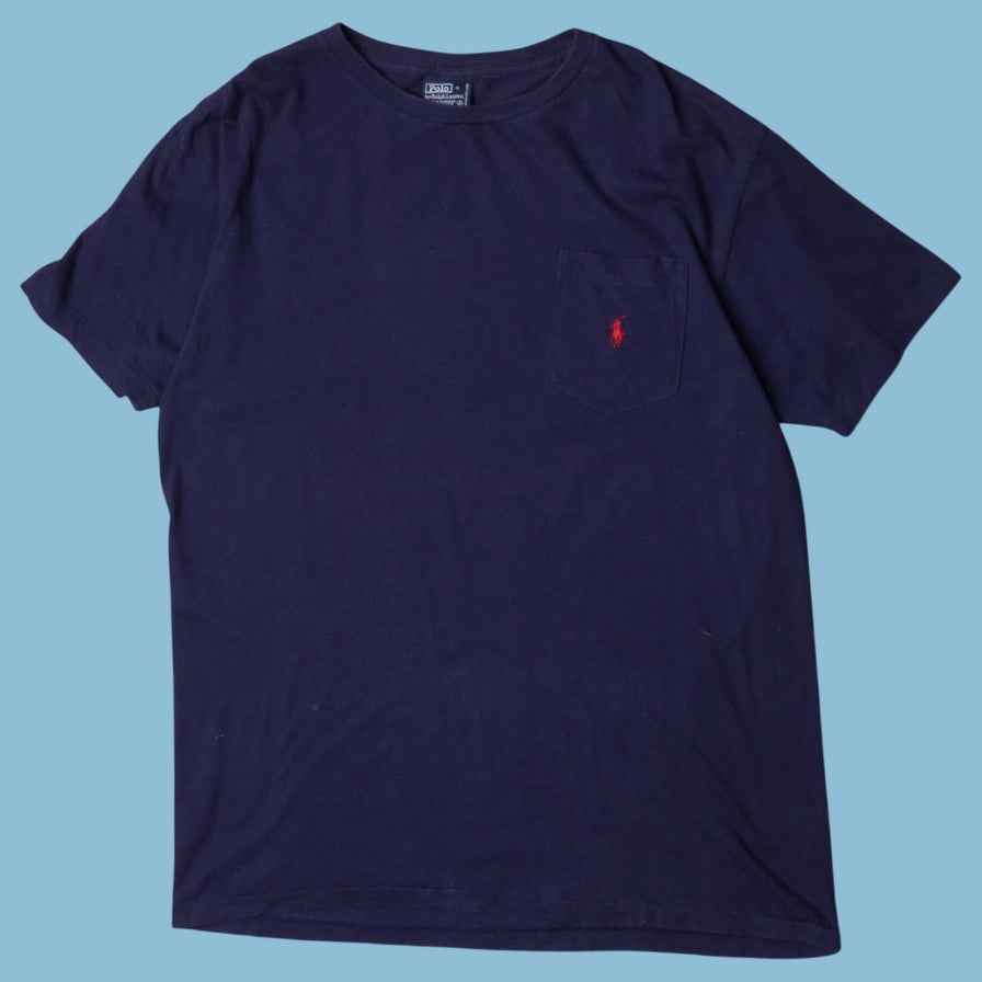 Vintage Ralph Lauren Pocket T-Shirt - S