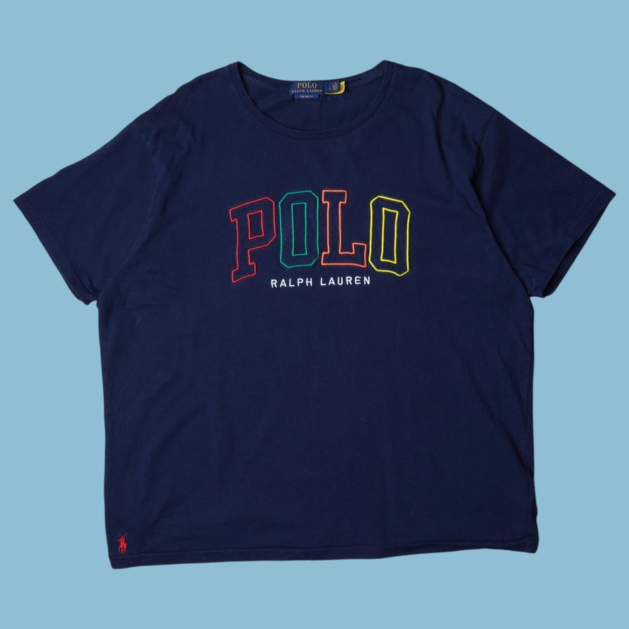 Vintage Ralph Lauren Polo Spellout T-Shirt - L