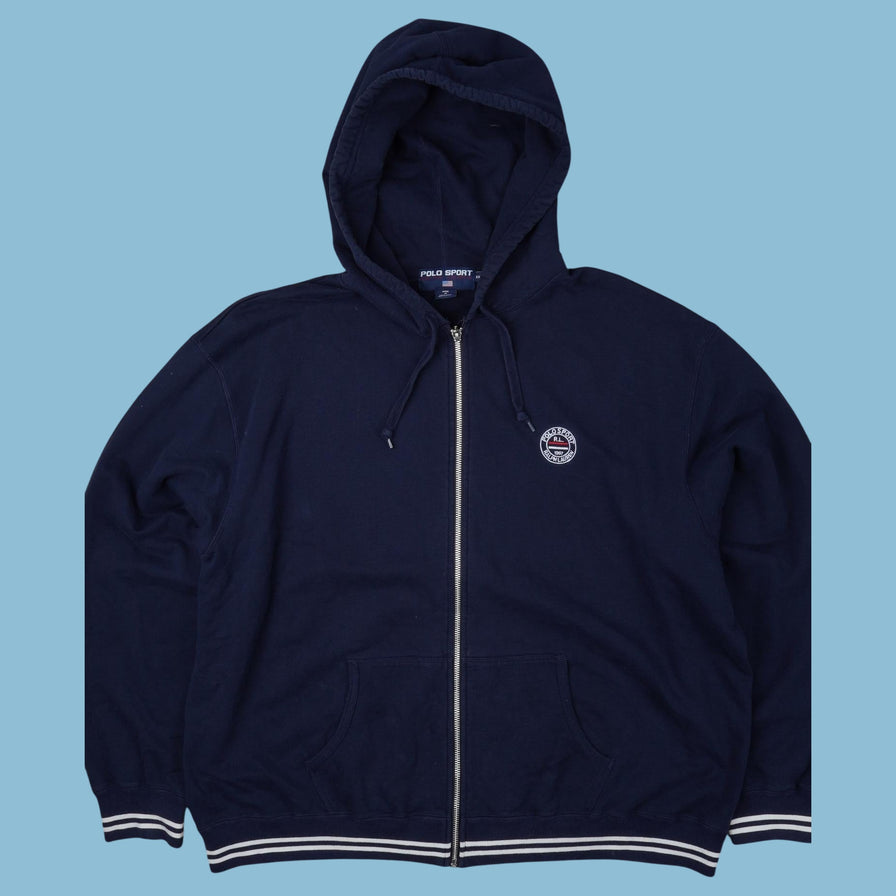 Vintage Ralph Lauren Polo Sport 90s Hoodie - 2XL