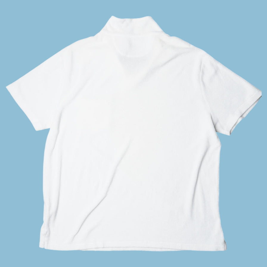 Vintage Ralph Lauren Samt Poloshirt - XL