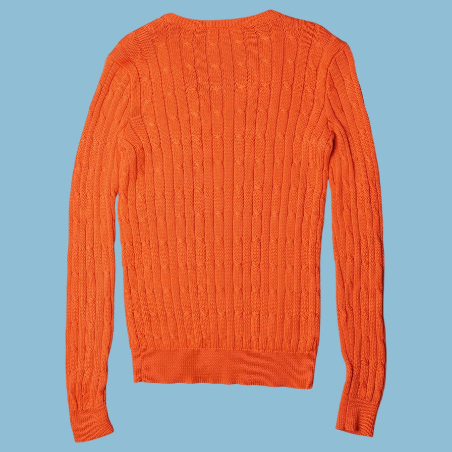 Vintage Ralph Lauren ZopfmusterPullover - L