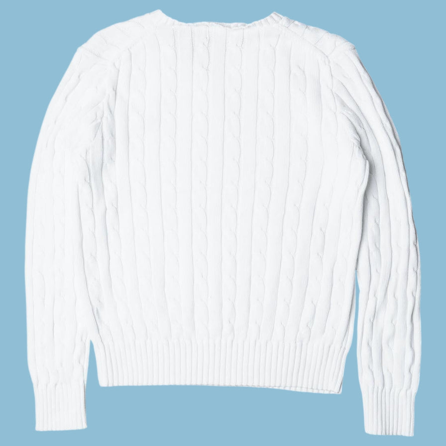 Vintage Ralph Lauren Zopfmuster Pullover - XS