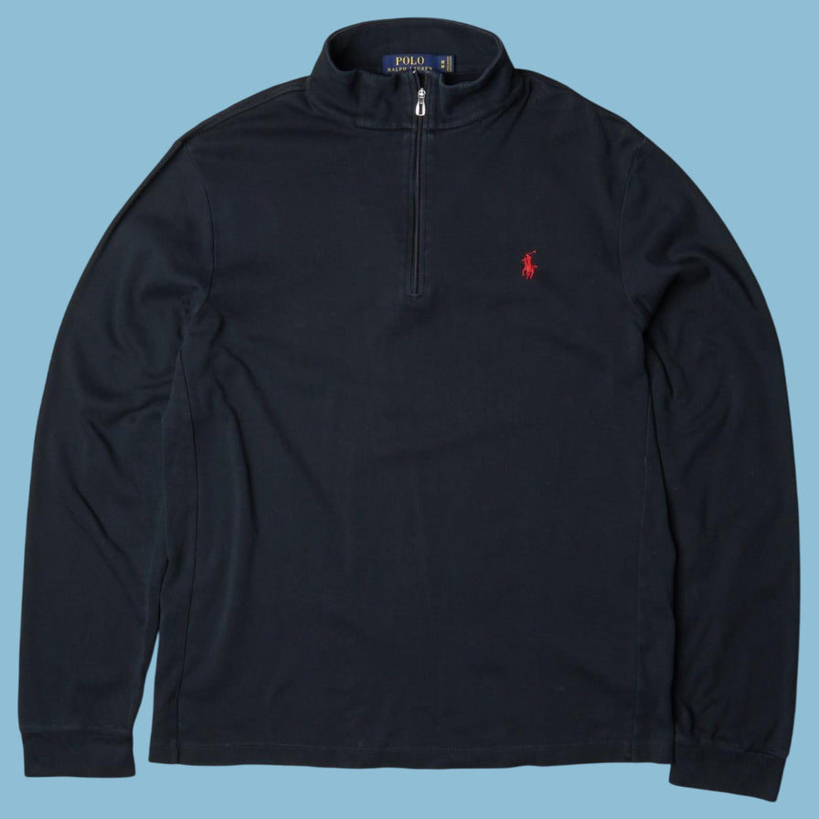Vintage Ralph Lauren Quarter Zip Longsleeve - M