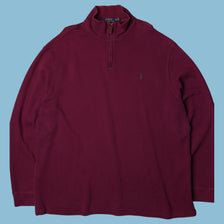 Vintage Ralph Lauren Quarter-Zip Sweater - 2XL