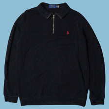 Vintage Ralph Lauren Quarter-Zip Sweater - 2XL