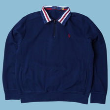 Vintage Ralph Lauren Quarter-Zip Sweater - M