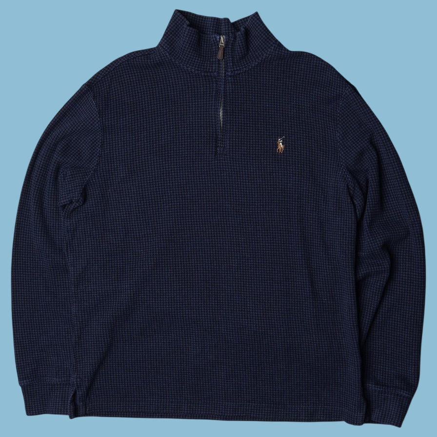Vintage Ralph Lauren Quarter-Zip Sweater - S