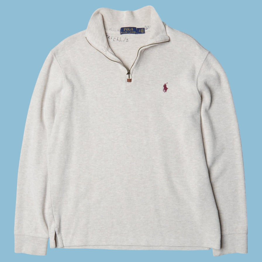 Vintage Ralph Lauren Quarter-Zip Sweater - S