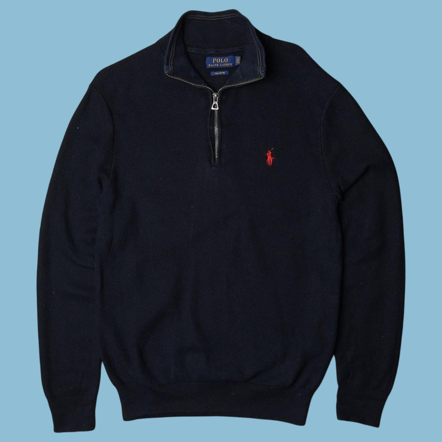Vintage Ralph Lauren Quarter Zip Sweater - S