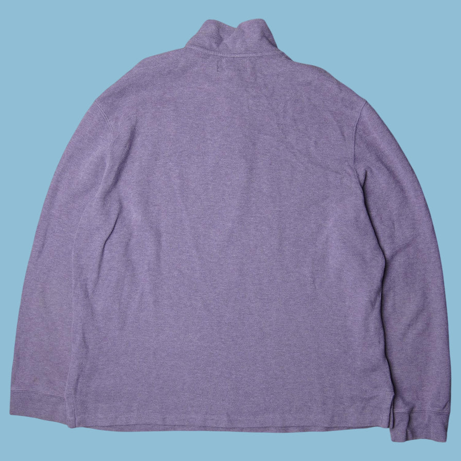 Sweat Ralph Lauren Quarter Zip vintage - XL