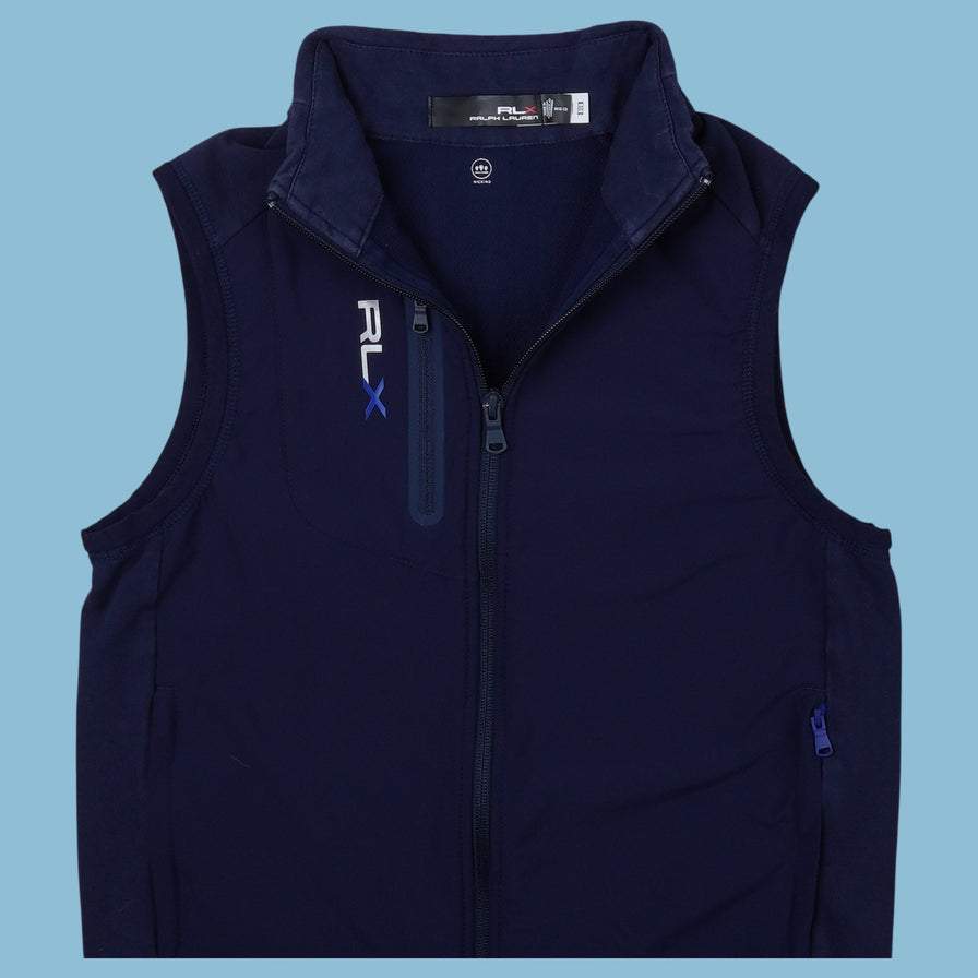Vintage Ralph Lauren RLX Tech Terry Weste Jacke - M