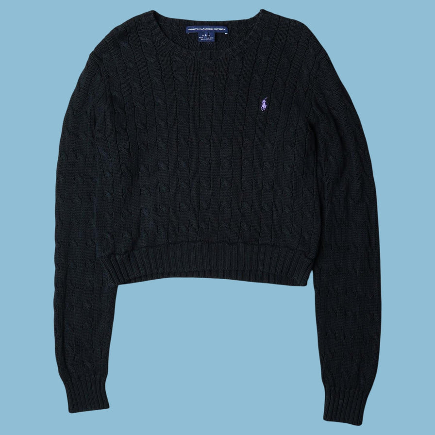 Vintage Ralph Lauren Sport Cable Knit Sweater - XS